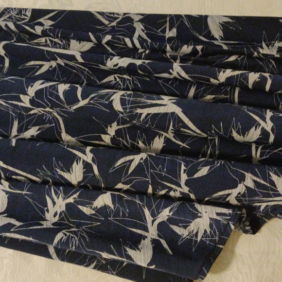 Rachel Roy Polynesian Blue & Grey Asymmetrical Wrap Maxi dress - Picture 4 of 10